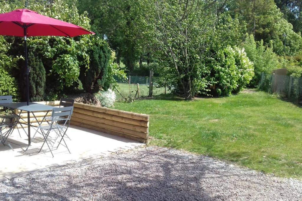 Charmante Maison Pres De Dieppe Offranville Bagian luar foto
